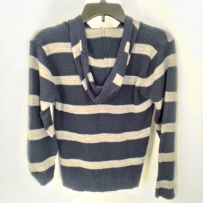Kids Acrylic Sweater - Black/Grey, Size L