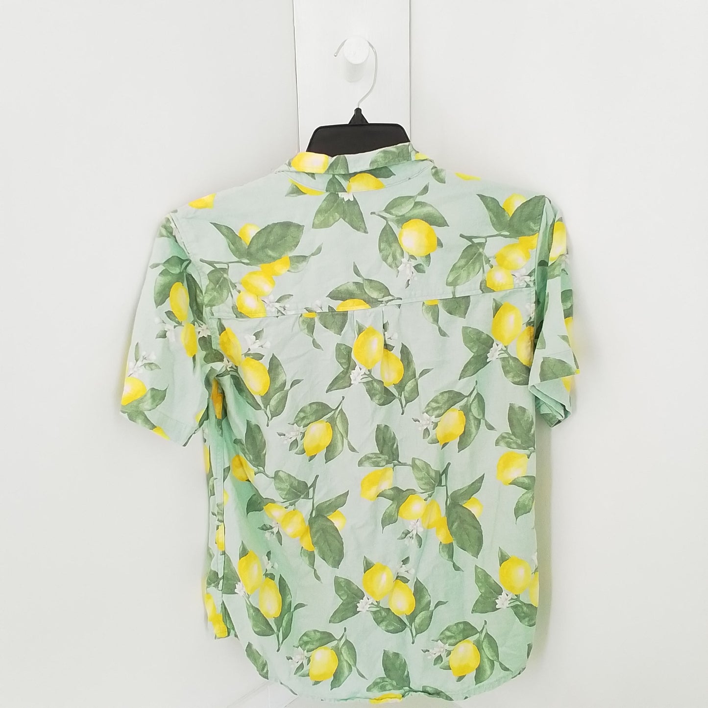 Old Navy Kids Button Up Shirt - Yellow, Green, White