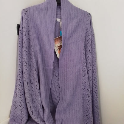 Women's Purple Coat - Acrylic/Polyester