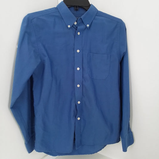 George Kids Blue Button Up Shirt