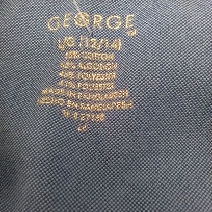George Kids Blue Button Up Shirt