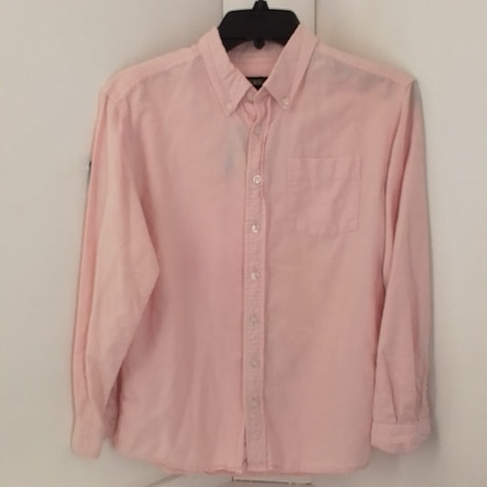 kids Cherokee button-down long sleeve shirt - L