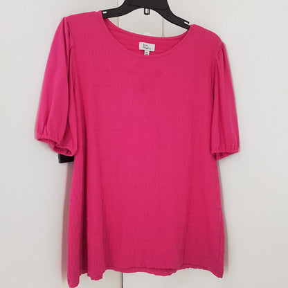 Kim Rogers Pink Women's Blouse, Size L