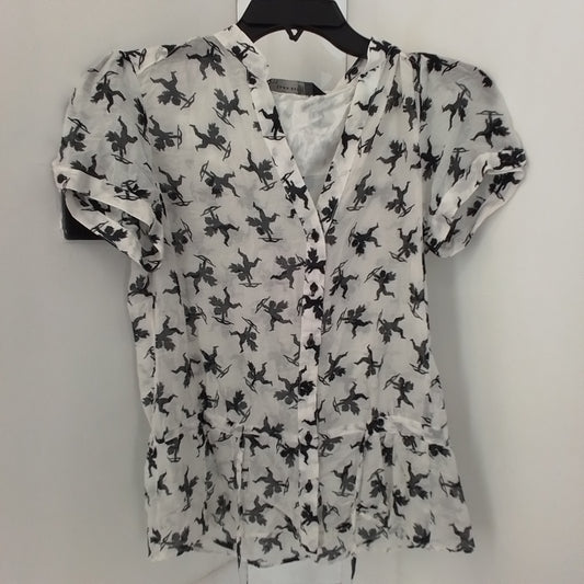 Women's Zara Basis blouse M