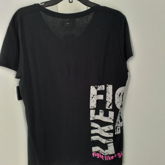 Black t-shirt XL