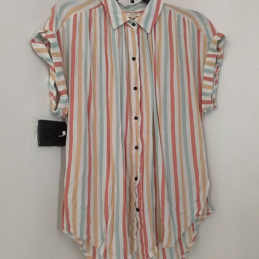 Women's A.N.A. Short Sleeve Blouse - Medium