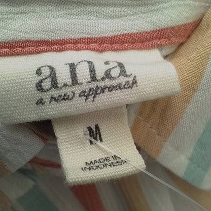 Women's A.N.A. Short Sleeve Blouse - Medium