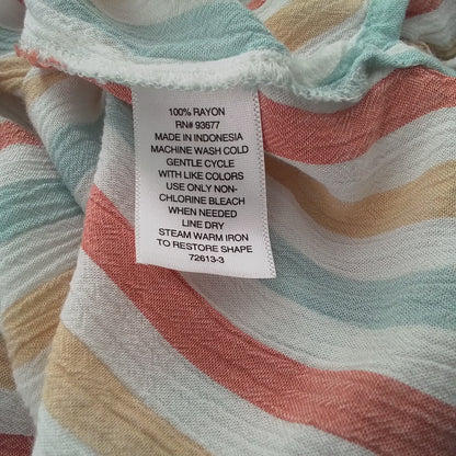 Women's A.N.A. Short Sleeve Blouse - Medium