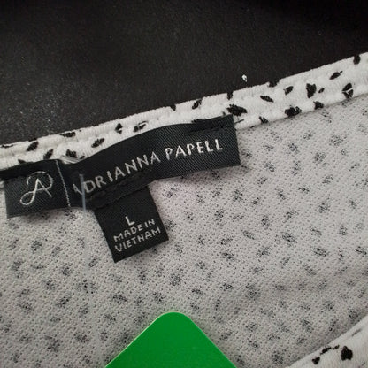 Women's Adrianna Papell Large Short Sleeve Shirt