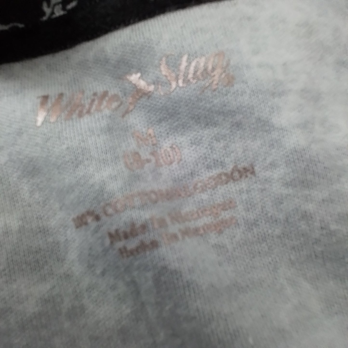 Women's White Stag Medium Shirt