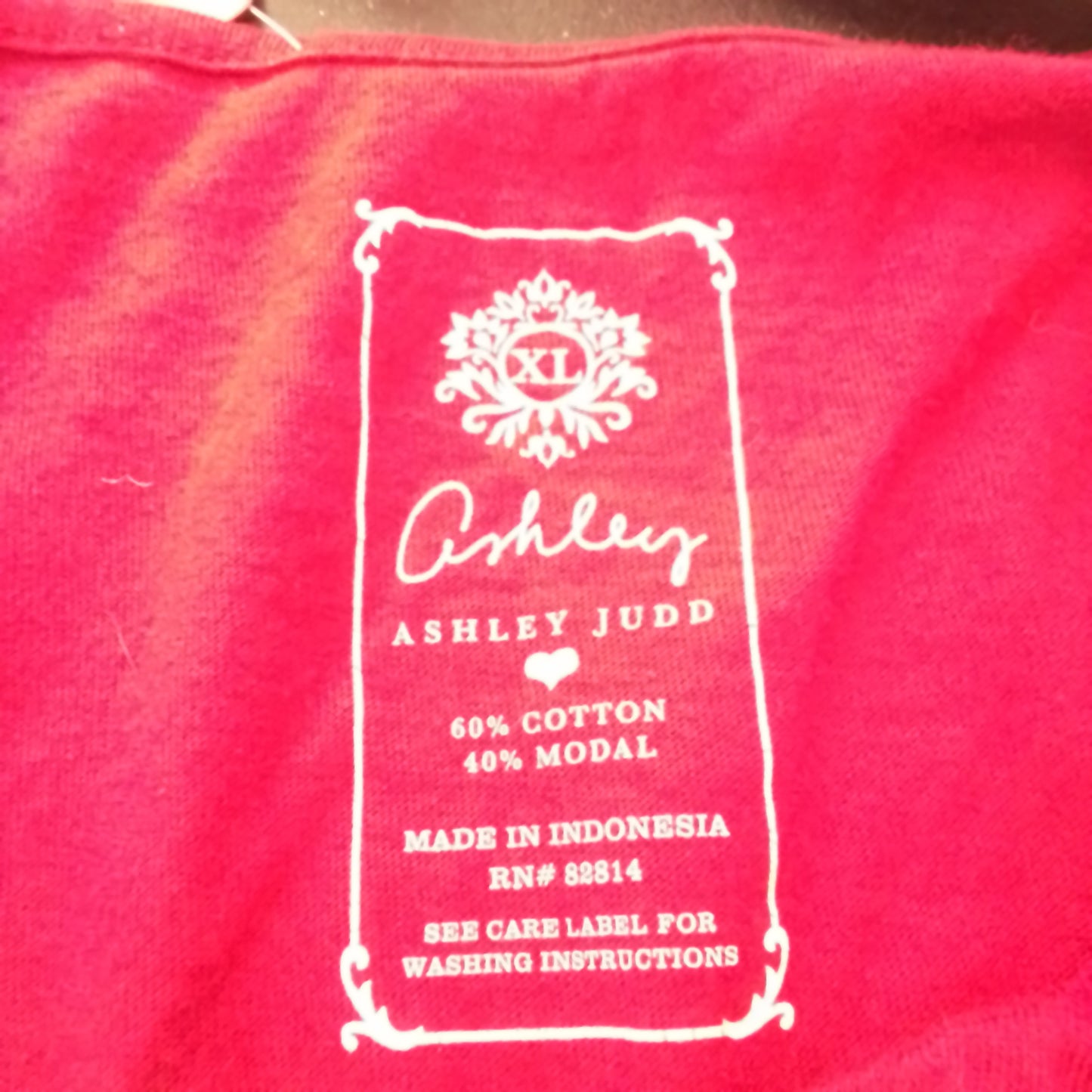 Women's Red Cotton Blouse - XL