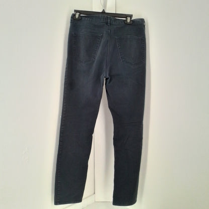 H&M Women's Black Jeans - Size L, Cotton