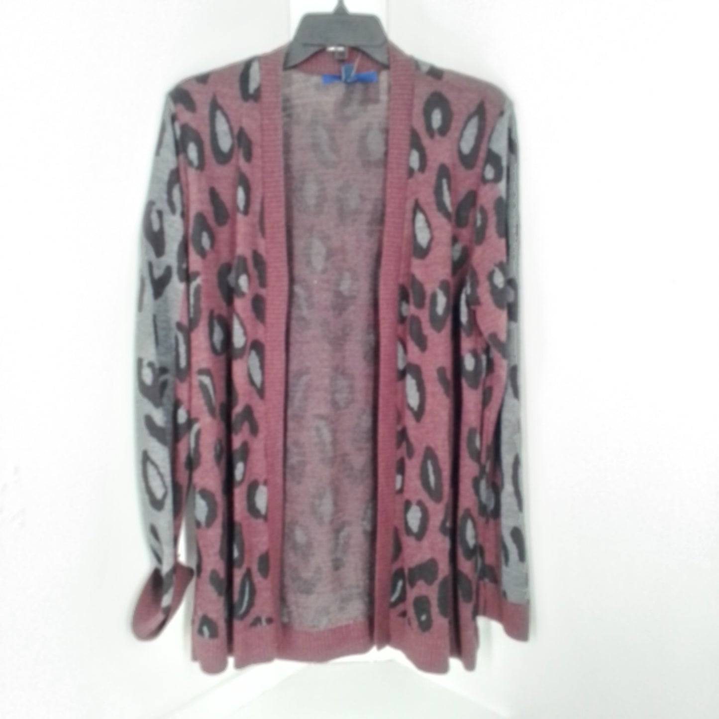 APT. 9 Women's Sweater, Size L, Red/Black/Grey, Acrylic