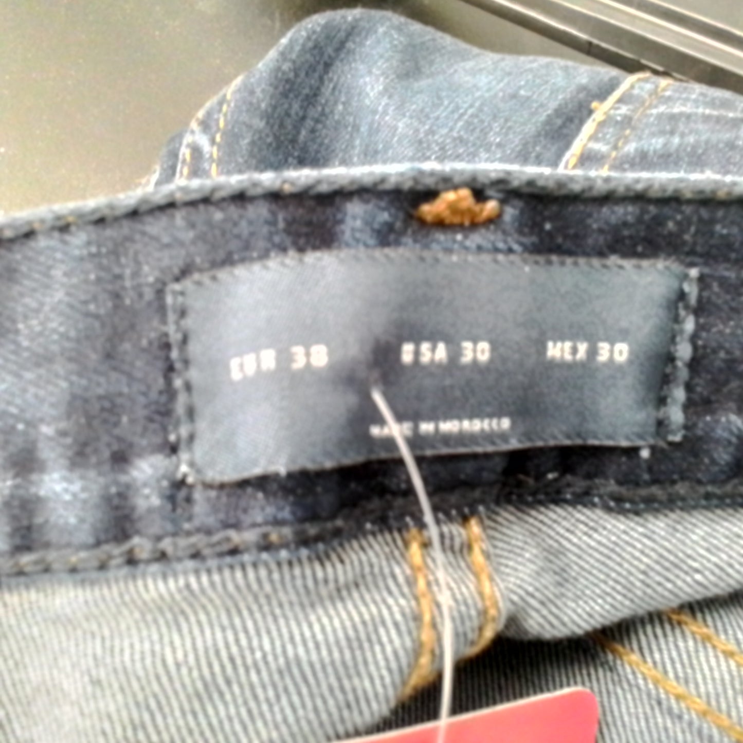 Zara Man  Blue Cotton Jeans size 30