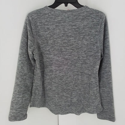 Tek Gear Women's Grey Shirt - Size PS