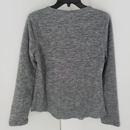 Tek Gear Women's Grey Shirt - Size PS