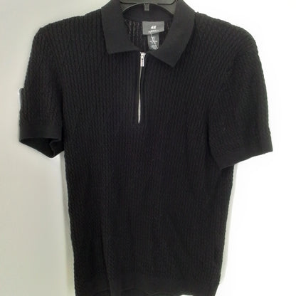 H&M Women's Black Sweater - Size S