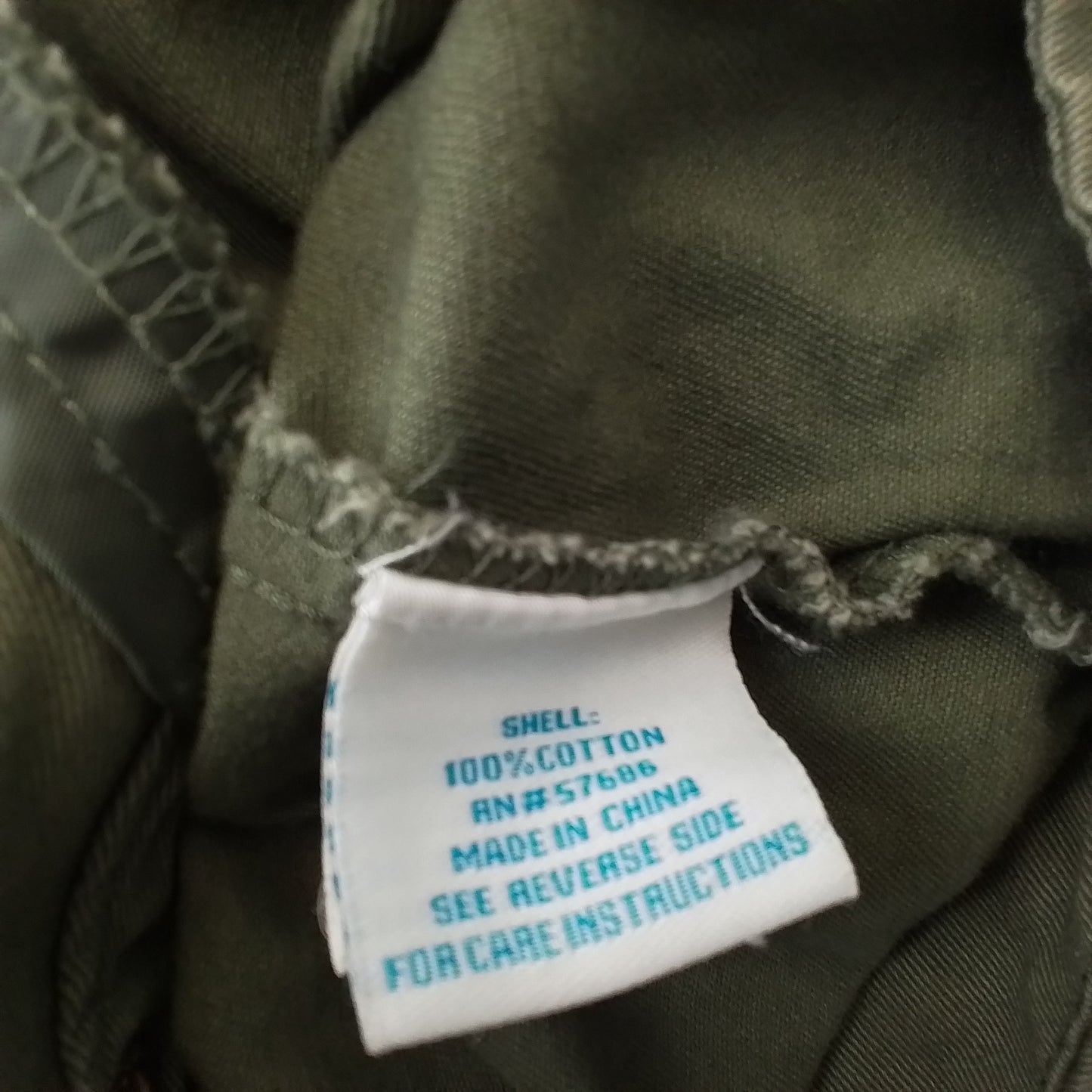 Kids Green Cotton Jacket