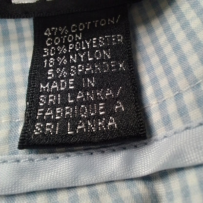 DKNY Women's Capris - White/Blue