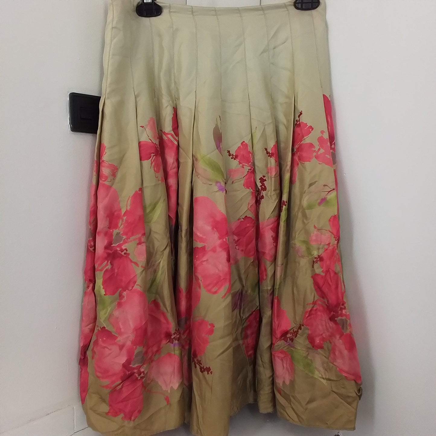 JONES NEW YORK Women's Skirt - Pink/Brown Polyester