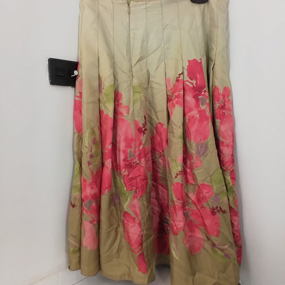 JONES NEW YORK Women's Skirt - Pink/Brown Polyester