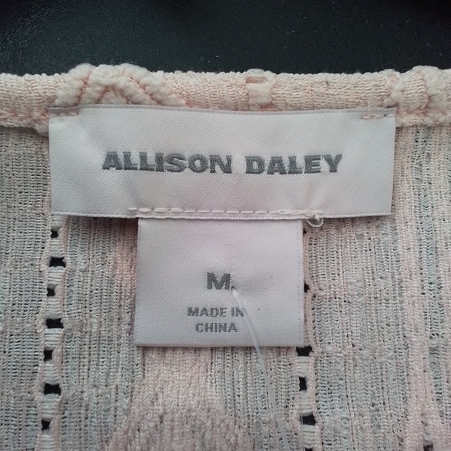 Women's Pink Polyester Shirt - Size M