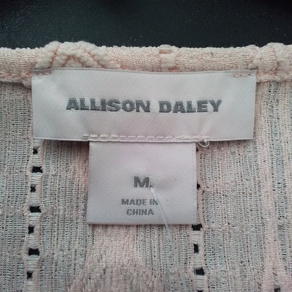 Women's Pink Polyester Shirt - Size M