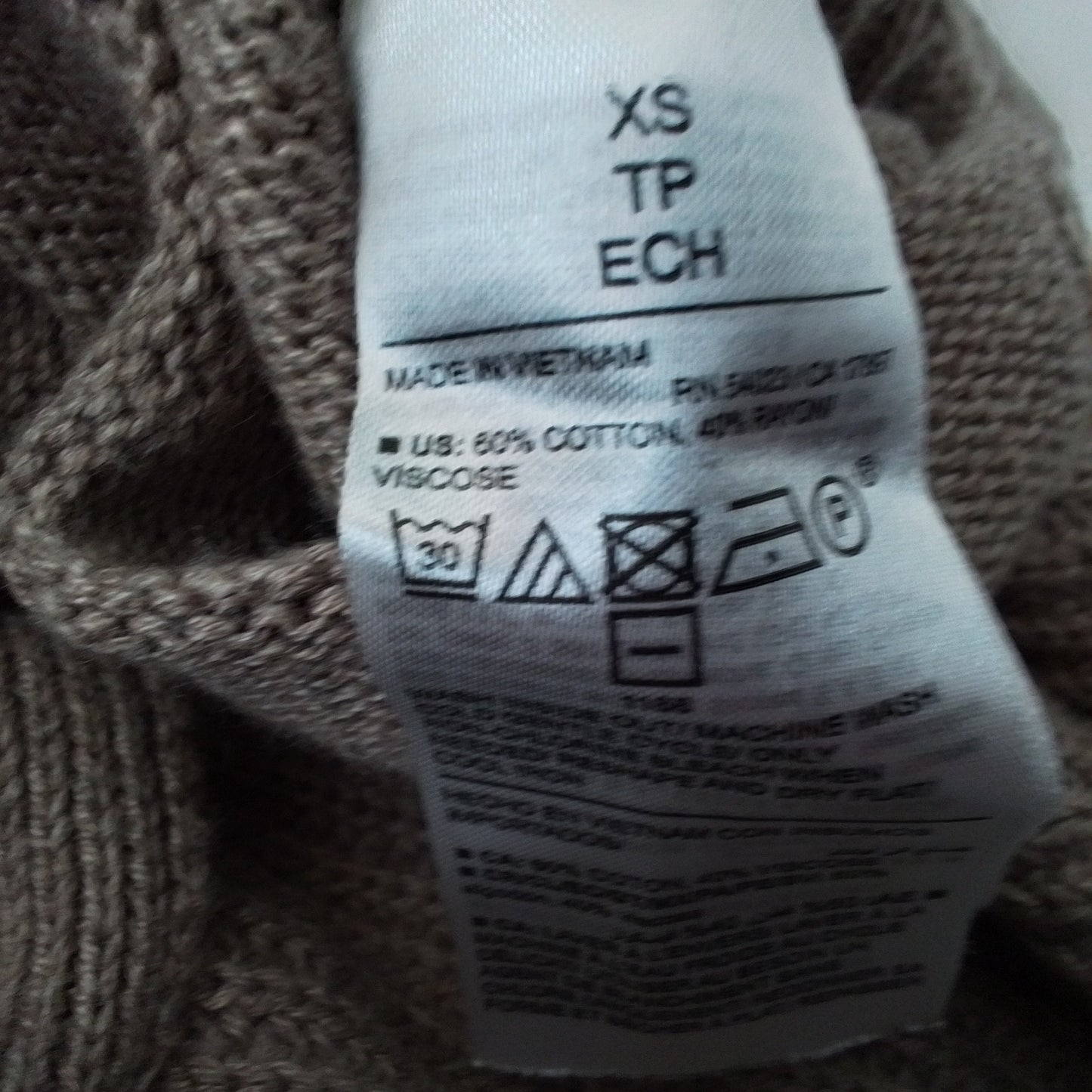 Old Navy Women's Brown Cardigan XS Cotton