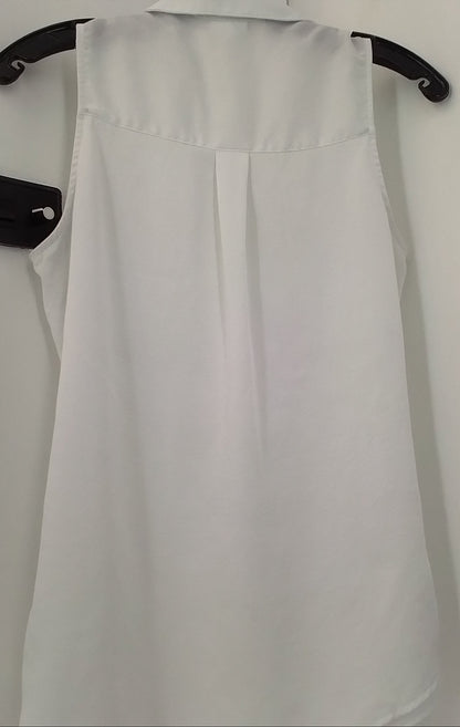 Express, Inc. Women's White Blouse - Size S, Polyester