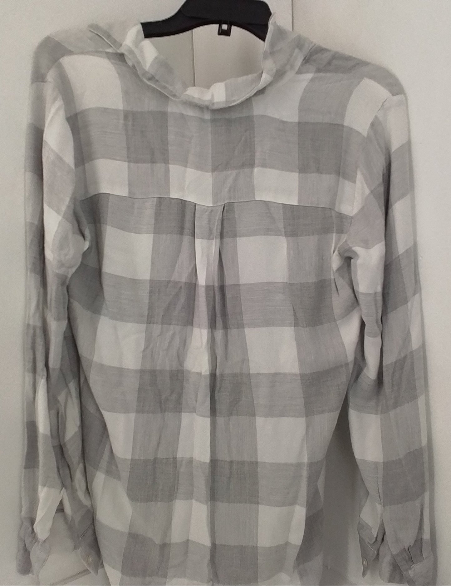 Loft Women's Blouse S White/Grey