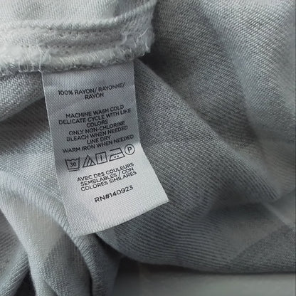 Loft Women's Blouse S White/Grey