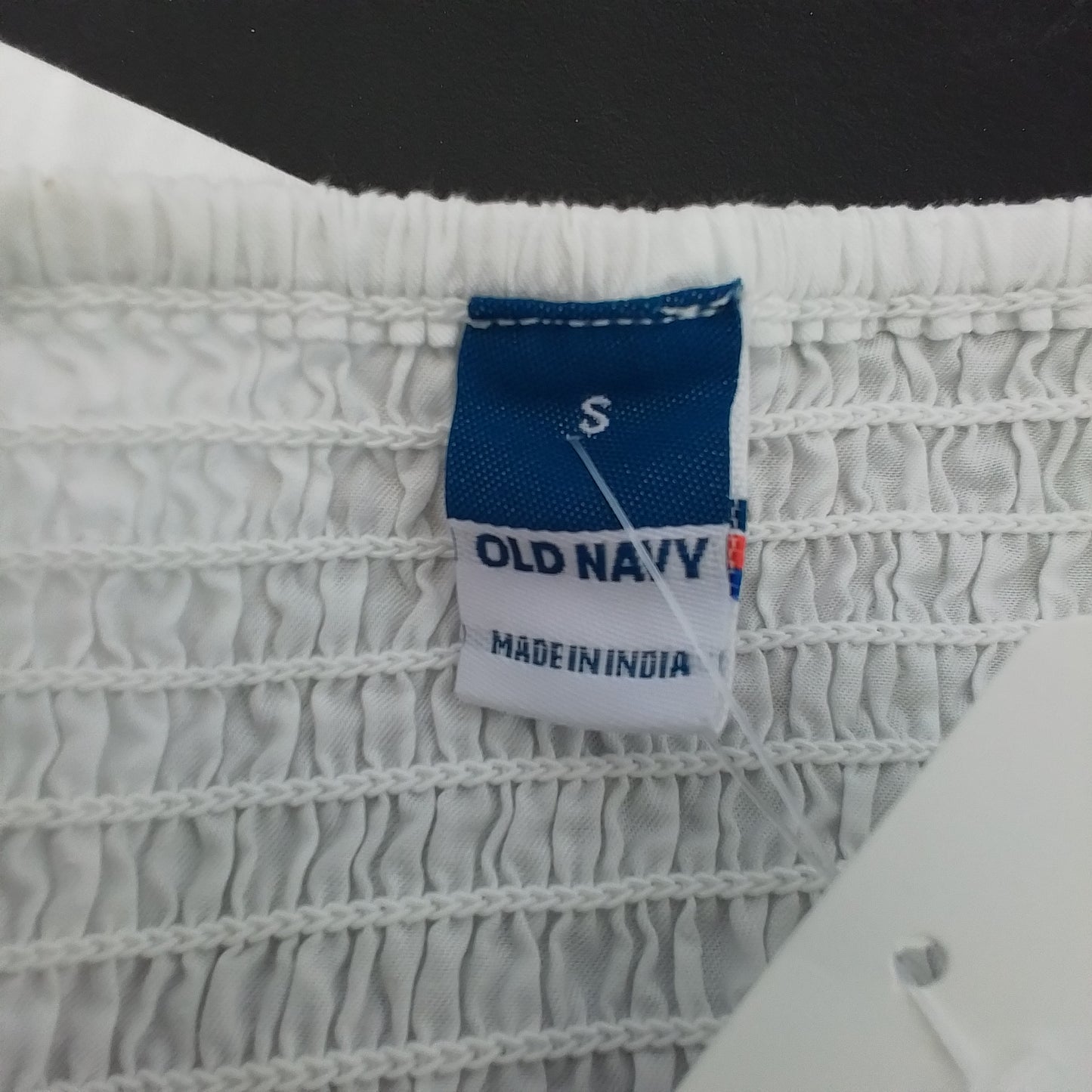 Old Navy Women's White Cotton Blouse - Size S