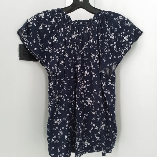 Gap Inc. Women's Cotton shirt- Blue/White, Size S