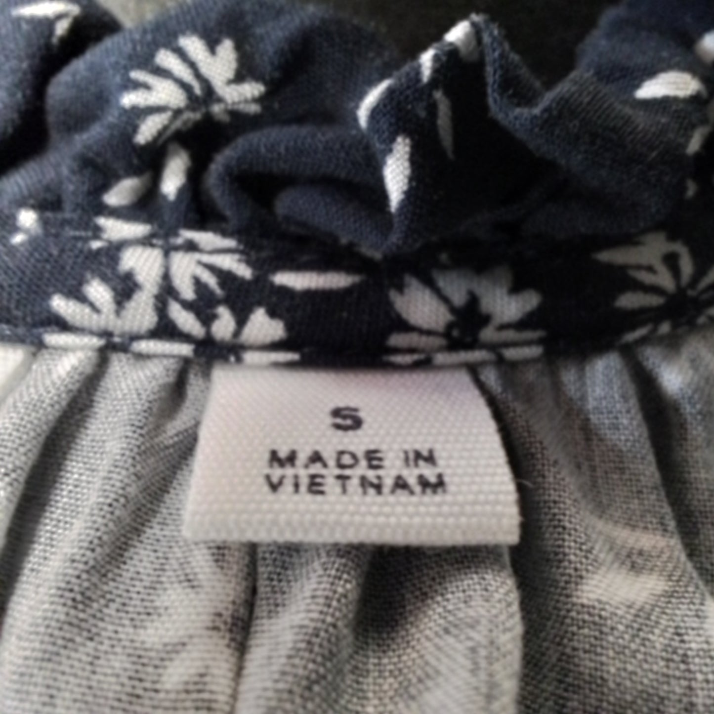 Gap Inc. Women's Cotton shirt- Blue/White, Size S