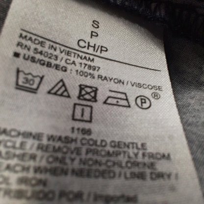 Gap Inc. Women's Cotton shirt- Blue/White, Size S