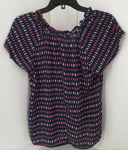 Gap Inc. Women's Polyester Blouse - Black, Pink, Blue (S)
