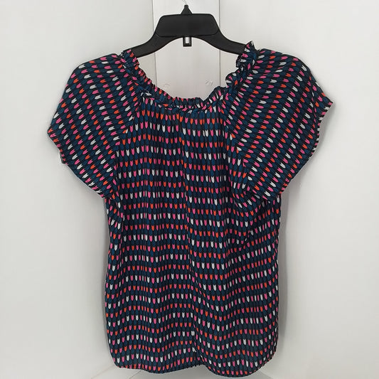 Gap Inc. Women's Polyester Blouse - Black, Pink, Blue (S)
