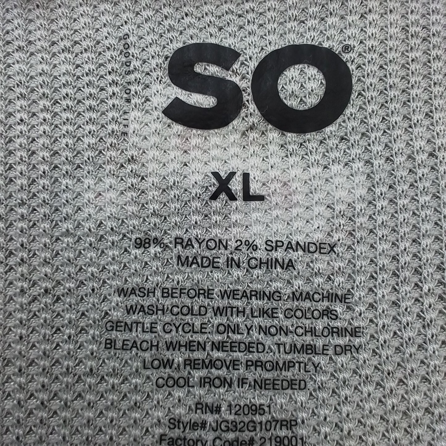 S.O Women's Dress XL White Green