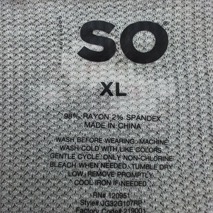 S.O Women's Dress XL White Green