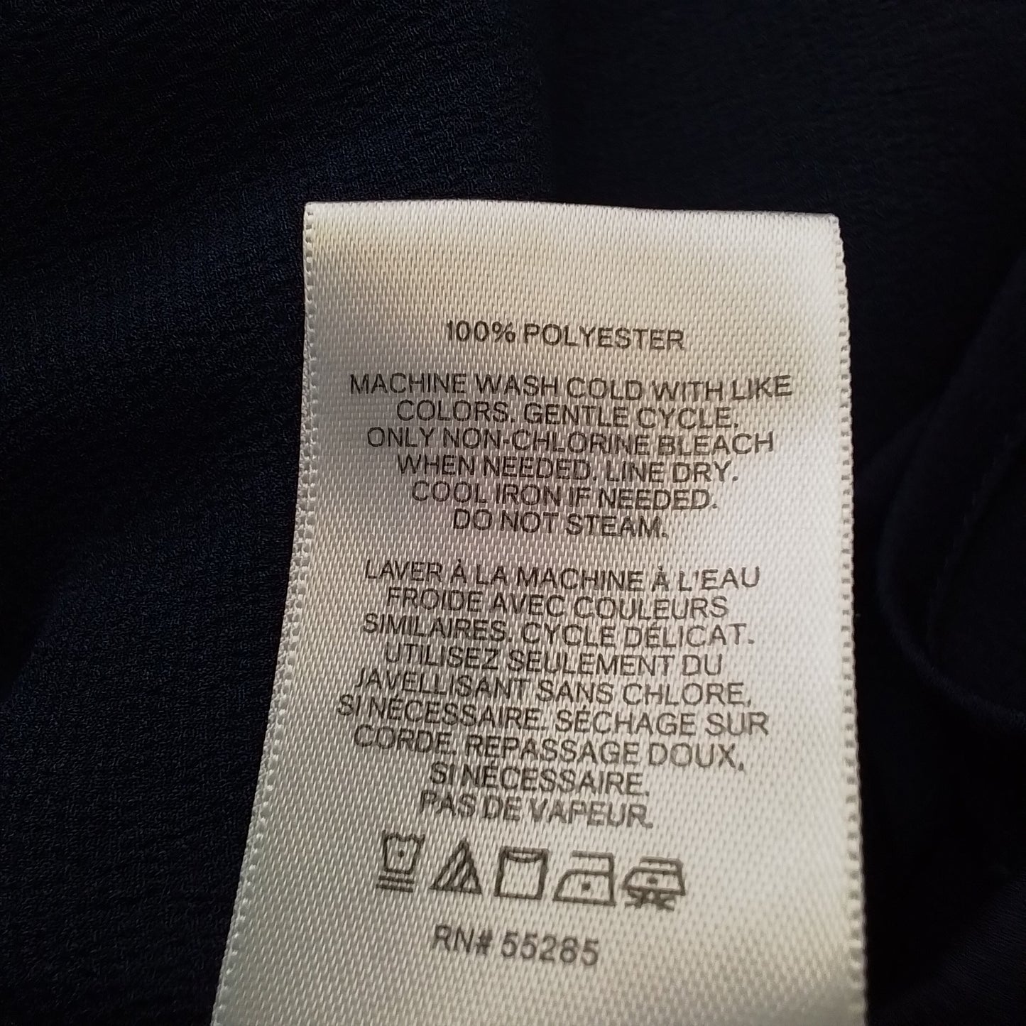 Express, Inc. Women's Blue Cotton Sleeveless Blouse - Size S