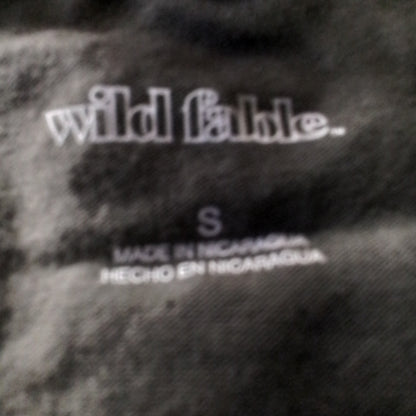 boys Polyester T-Shirt - Size S - Green/Black