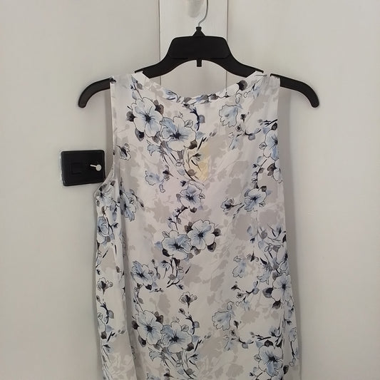 White House Black Market Women's White Blouse - Size S