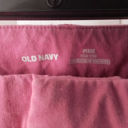 Old Navy Women's Pink Cotton Pants