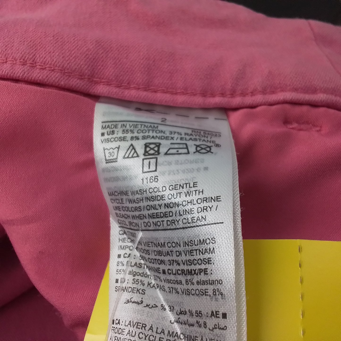 Old Navy Women's Pink Cotton Pants