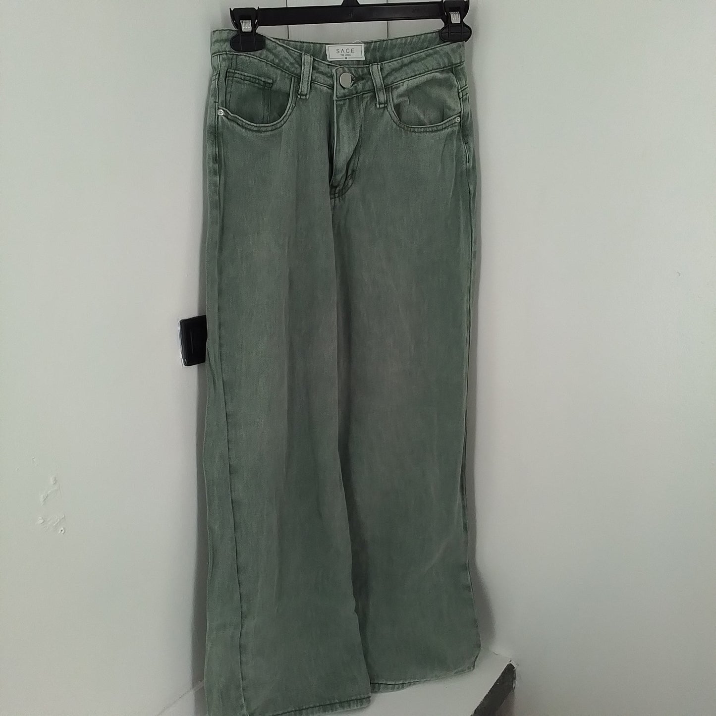 Women's Green jeans Pants - XS