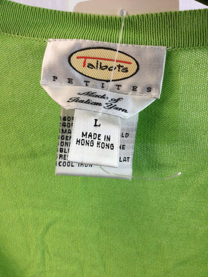 Talbots Women's Green Top