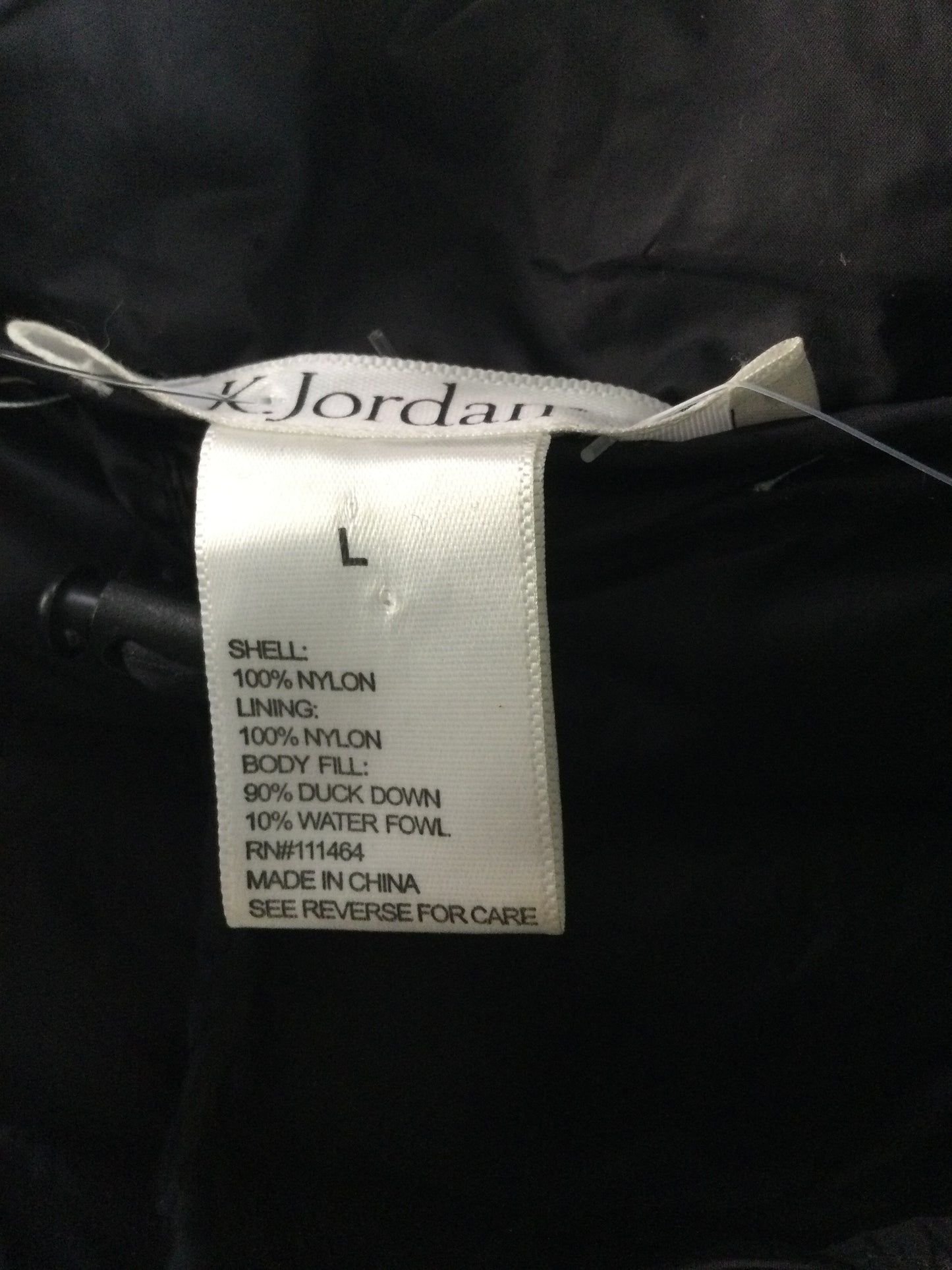 women's black jacket k jordan