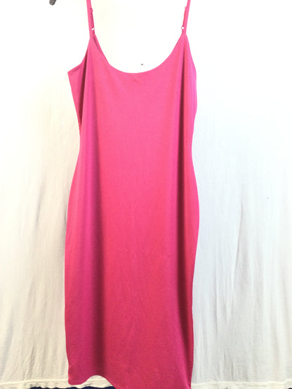 NWT Women's Heart & Hips Pink Lingerie Slip Dress