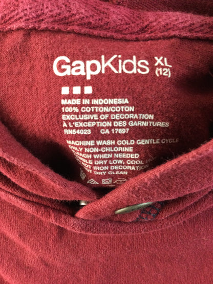 Gap Boys' Red "Gap San Francisco" Hoodie