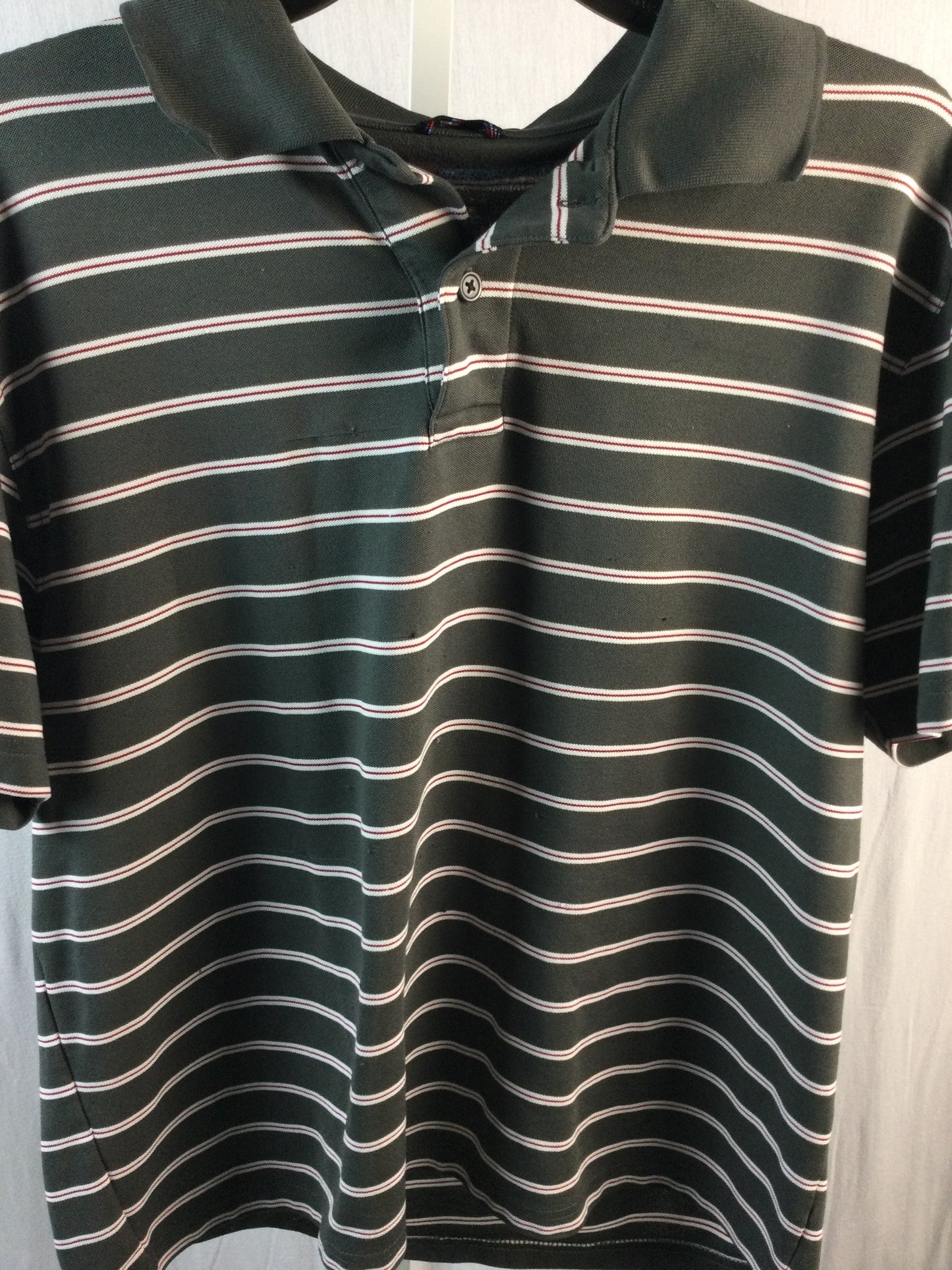 Men's Wrangler Striped Polo